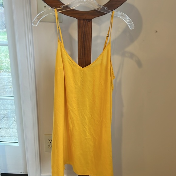 Anthropologie, 100% cotton, yellow dress size medium - Picture 9 of 9